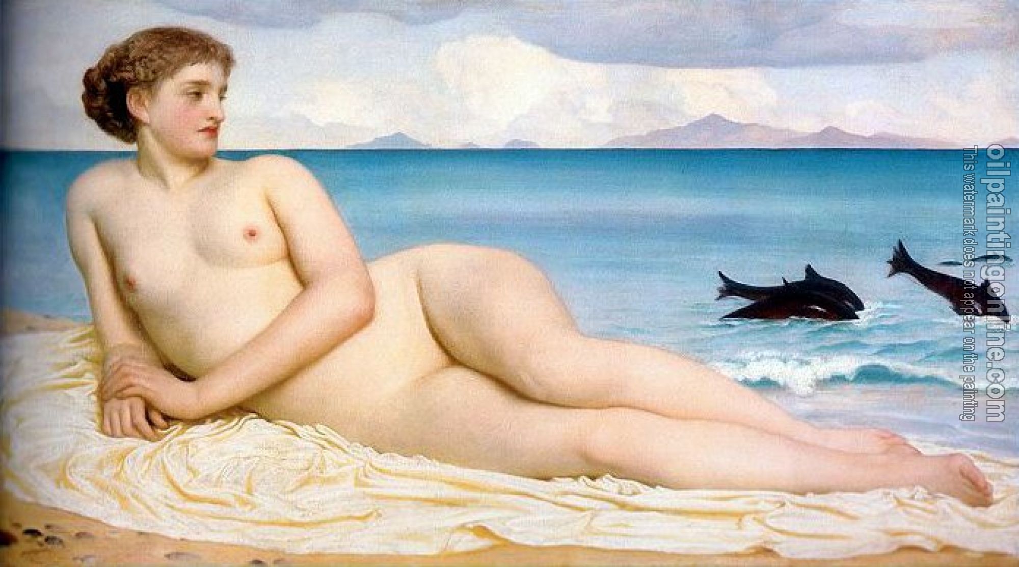 Leighton, Lord Frederick - Actaea, the Nymph of the Shore